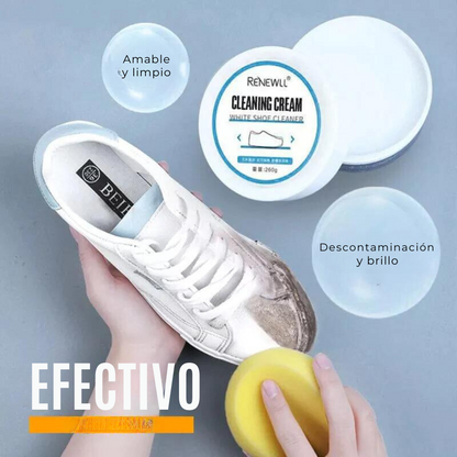 Crema Limpiadora de Zapatillas Blancas+envío gratis