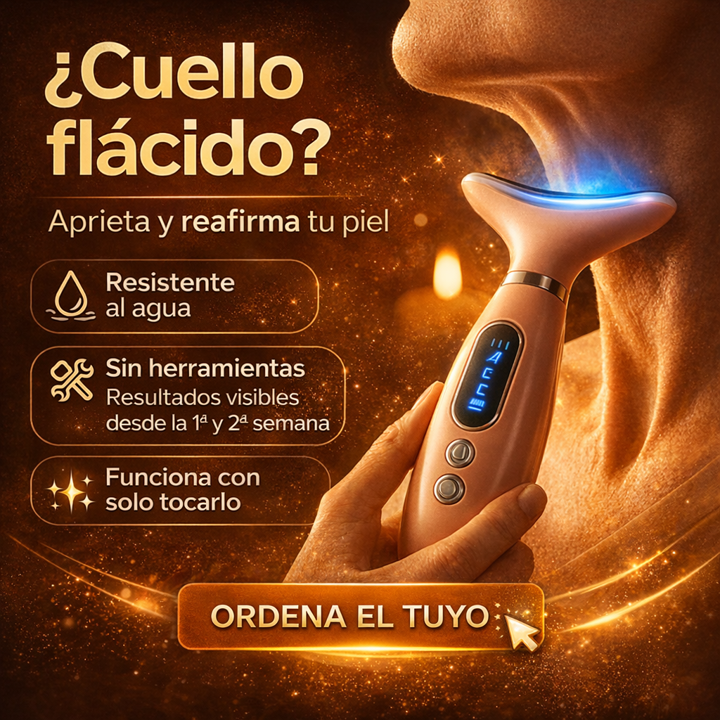 Masajeador Anlan® - ¿Sientes que tu cuello y cara te hace ver mayor de lo que eres?