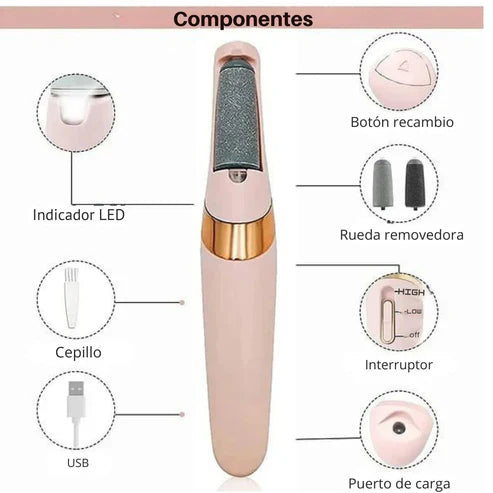 ¿Talones ásperos y callos que molestan al caminar?🙍🏻♀️ Diles adiós desde el primer uso.😍