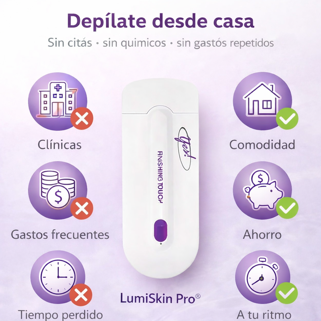 LumiSkin Pro® La forma inteligente de eliminar el vello