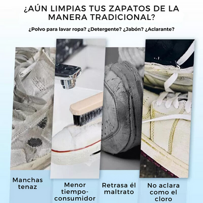 Crema Limpiadora de Zapatillas Blancas+envío gratis