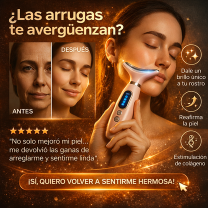 Masajeador Anlan® -  ¿Sientes que tu cuello y cara te hace ver mayor de lo que eres?