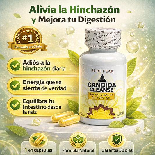 Candida Cleanse™ – Control Natural del Exceso de Cándida y la Hinchazón