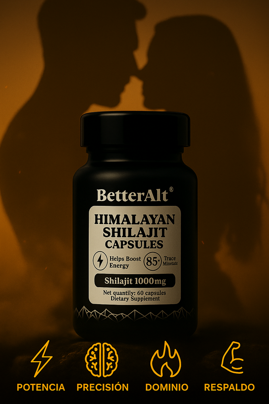 SHILAJIT TESTOSTERONA™ - 60 Cápsulas (CHAO al VIAGRA)