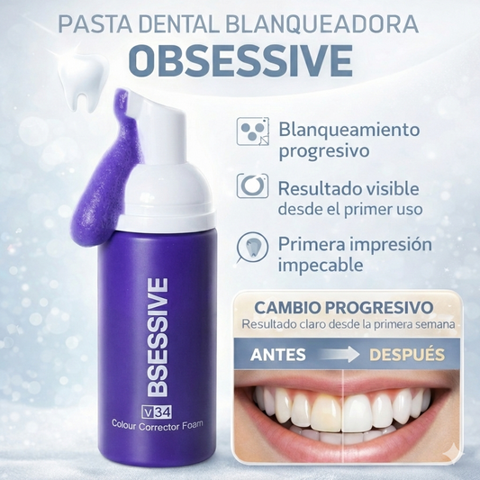 Blanqueadora dental OBSESSIVE® - Tu sonrisa habla antes de que digas una palabra