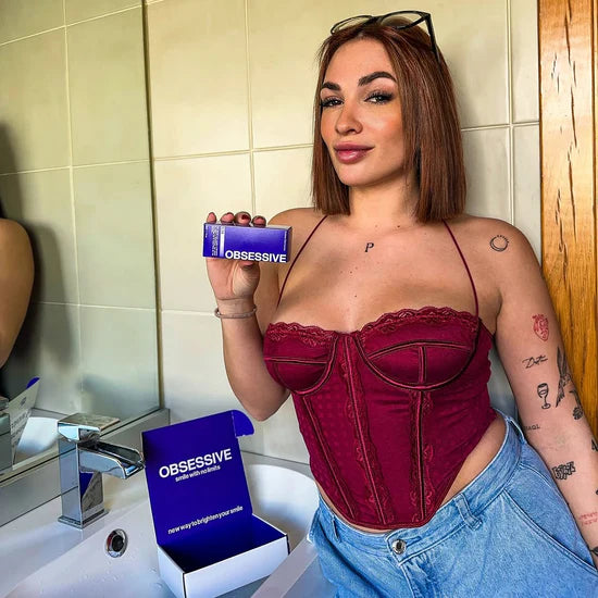 PASTA DENTAL BLANQUEADORA OBSESSIVE- Sonrisa más blanca desde el primer uso
