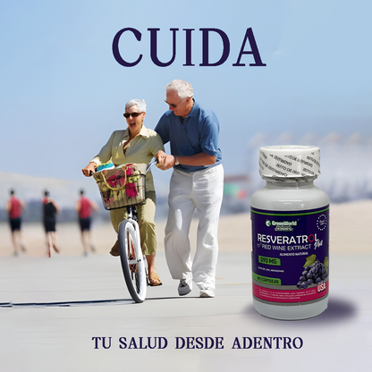 RESVERATROL® -Recupera tu Juventud y Salud 100% NATURAL