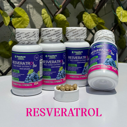 RESVERATROL® -Recupera tu Juventud y Salud 100% NATURAL